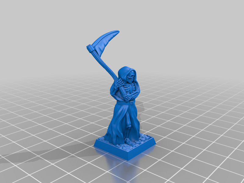 Grim Reaper 28mm (supportless, FDM friendly) — 5