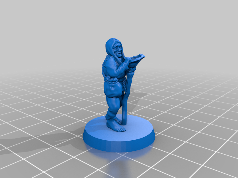 Beggar 28mm (supportless, FDM friendly) — 4