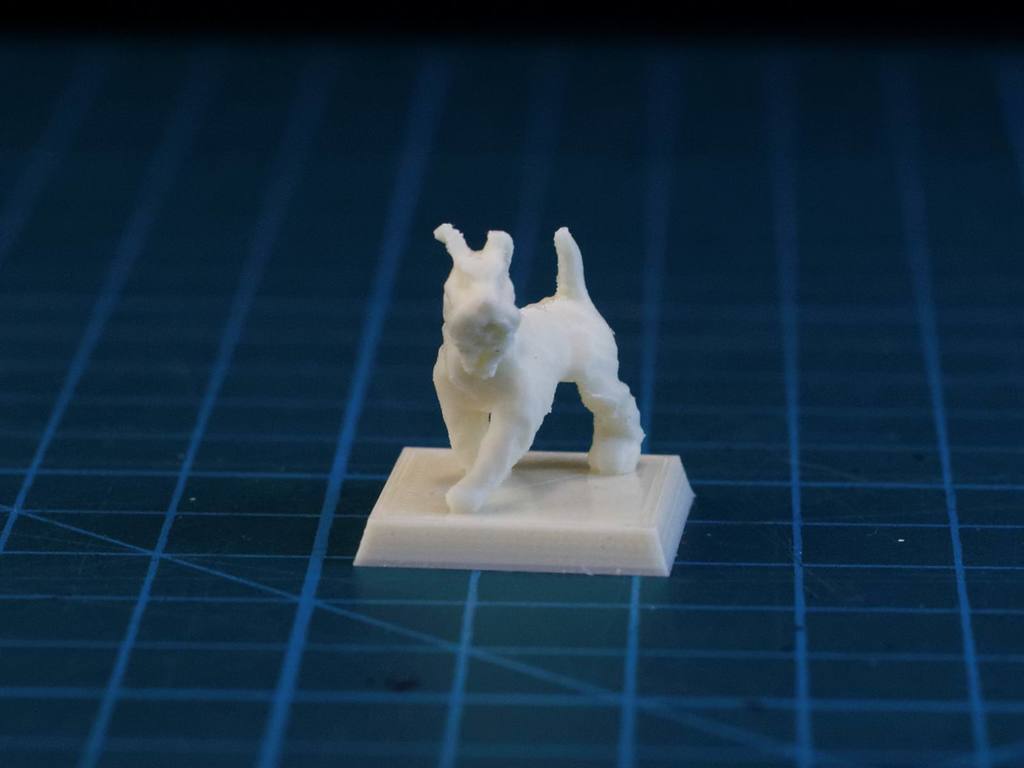 Dog companion 28mm (no supports, FDM) — 2