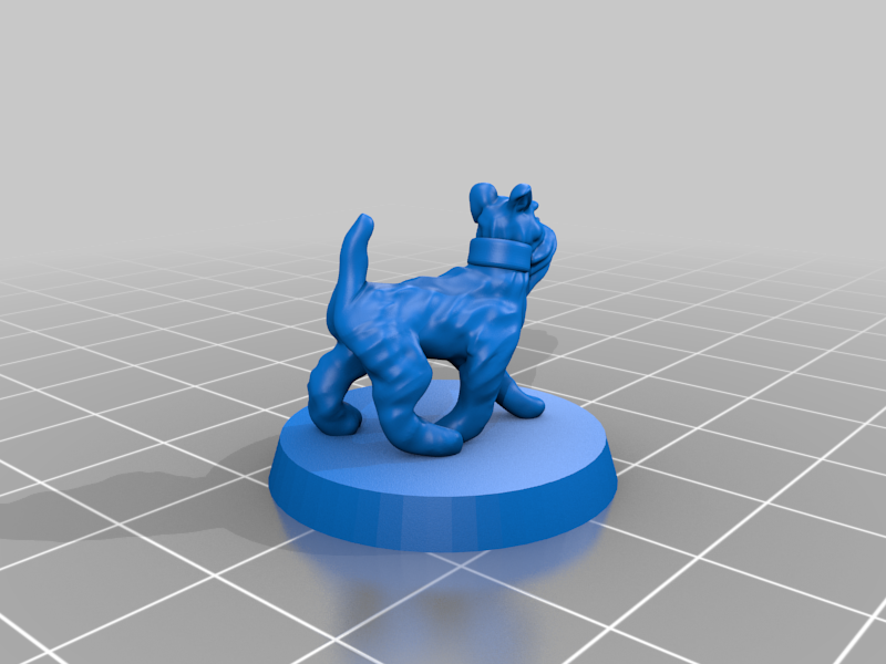 Dog companion 28mm (no supports, FDM) — 5