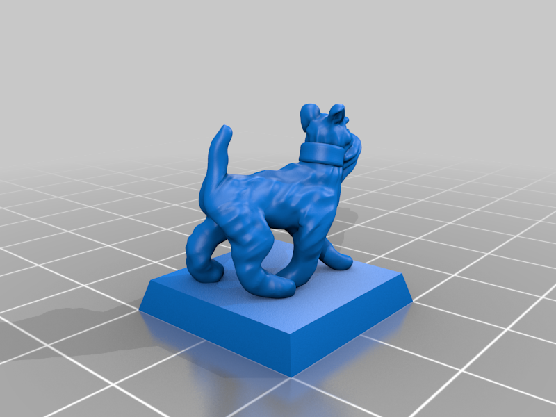Dog companion 28mm (no supports, FDM) — 6