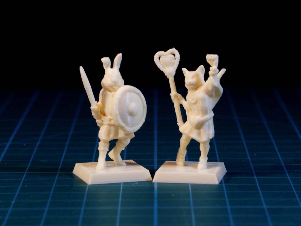 Easter Bunny Warrior  28mm (FDM, No supports needed) — 4