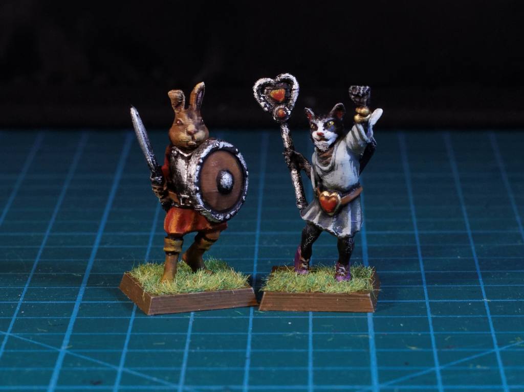 Easter Bunny Warrior  28mm (FDM, No supports needed) — 5