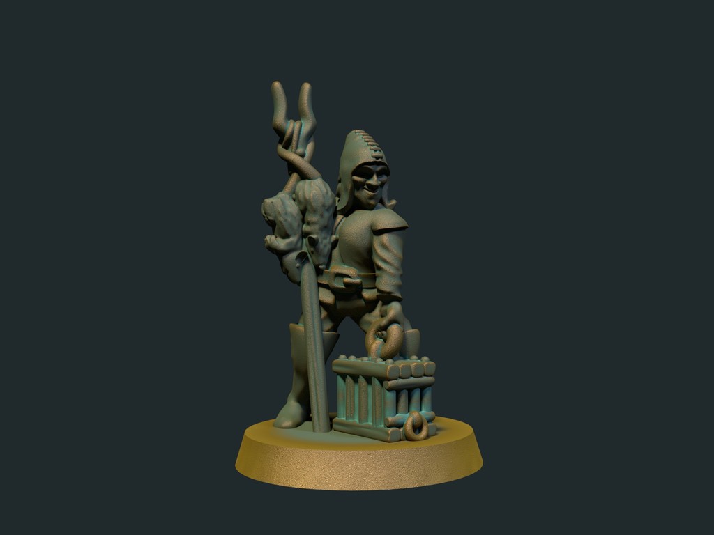 Rat catcher 28mm (No supports needed)