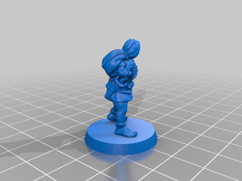 Thief 28mm (No supports needed) — 3