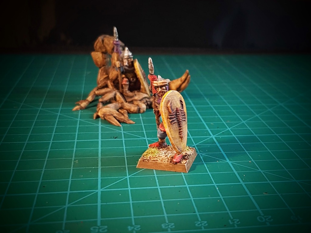 Saracen spearman 28mm (no supports needed) — 4