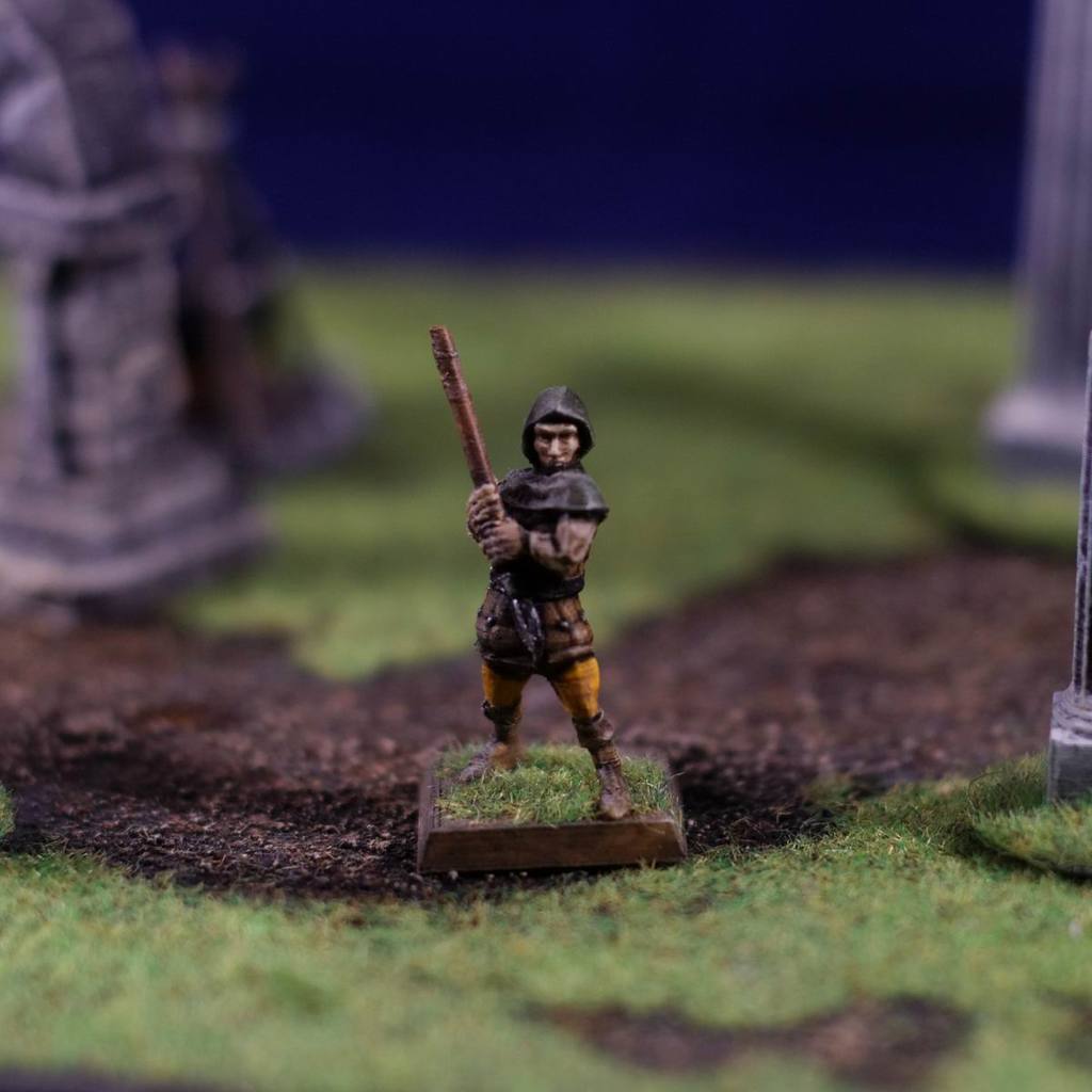 Bandit with spear 28mm (no supports needed) — 2