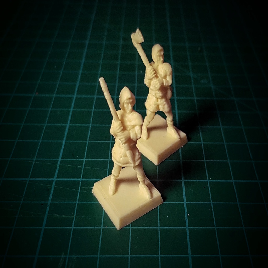 Bandit with spear 28mm (no supports needed) — 3
