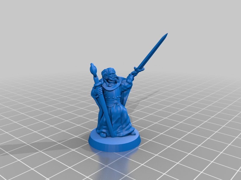 Battle Priest 28mm (No supports) — 3