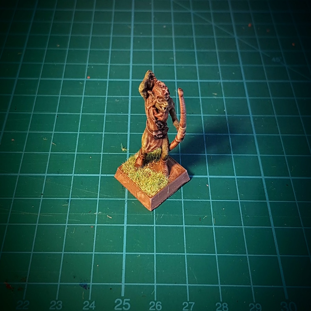 Goblin archer 2 28mm (No supports)