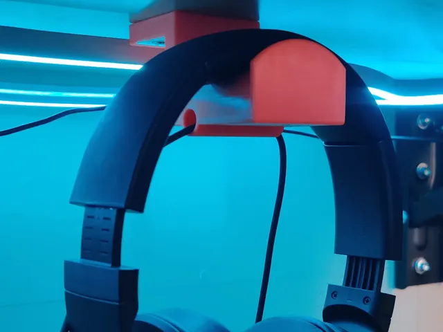 Under Desk Headset Mount