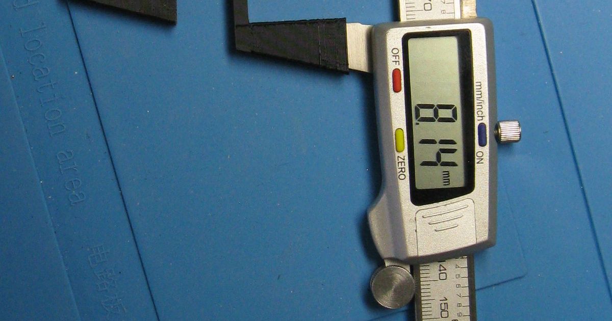 Workzone Caliper Extensions by 3dloh Download free STL model