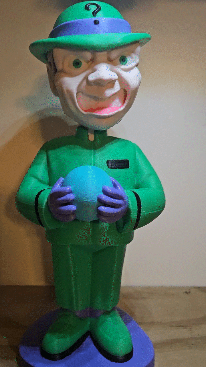 The Riddler Bobblehead from Batman Forever