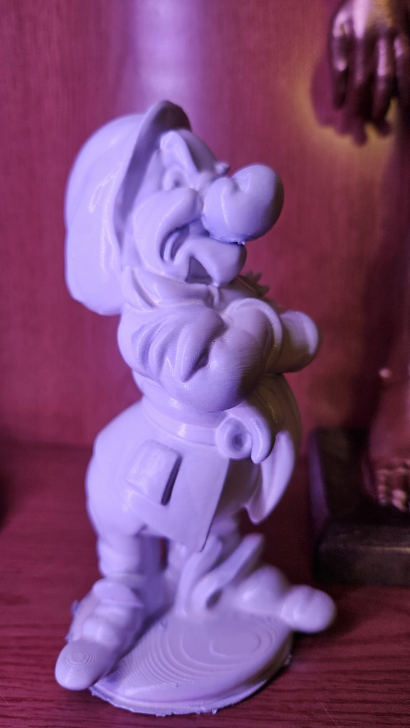 Grumpy Grotto Statue