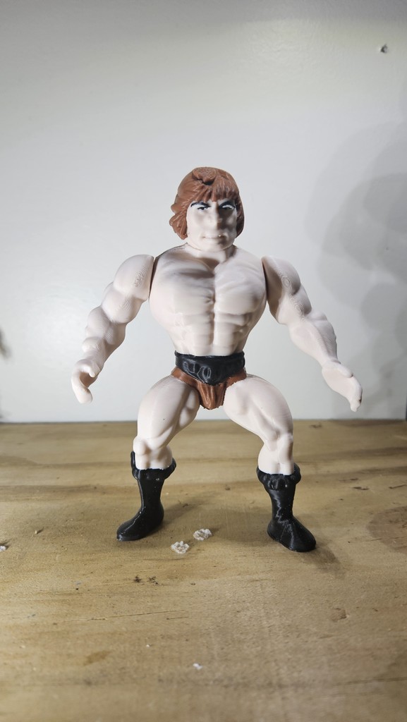 Wonder Bread Savage  He-man action figure