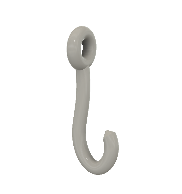 Fishhook for wall