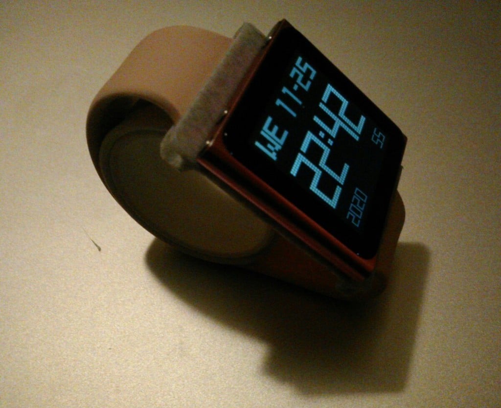 Apple Watch band adapter for iPod nano 6