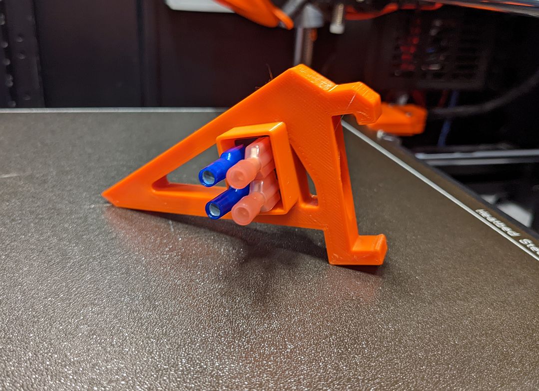 Miniatura 5 do modelo 3D MMU2 Bracket with Power Switch