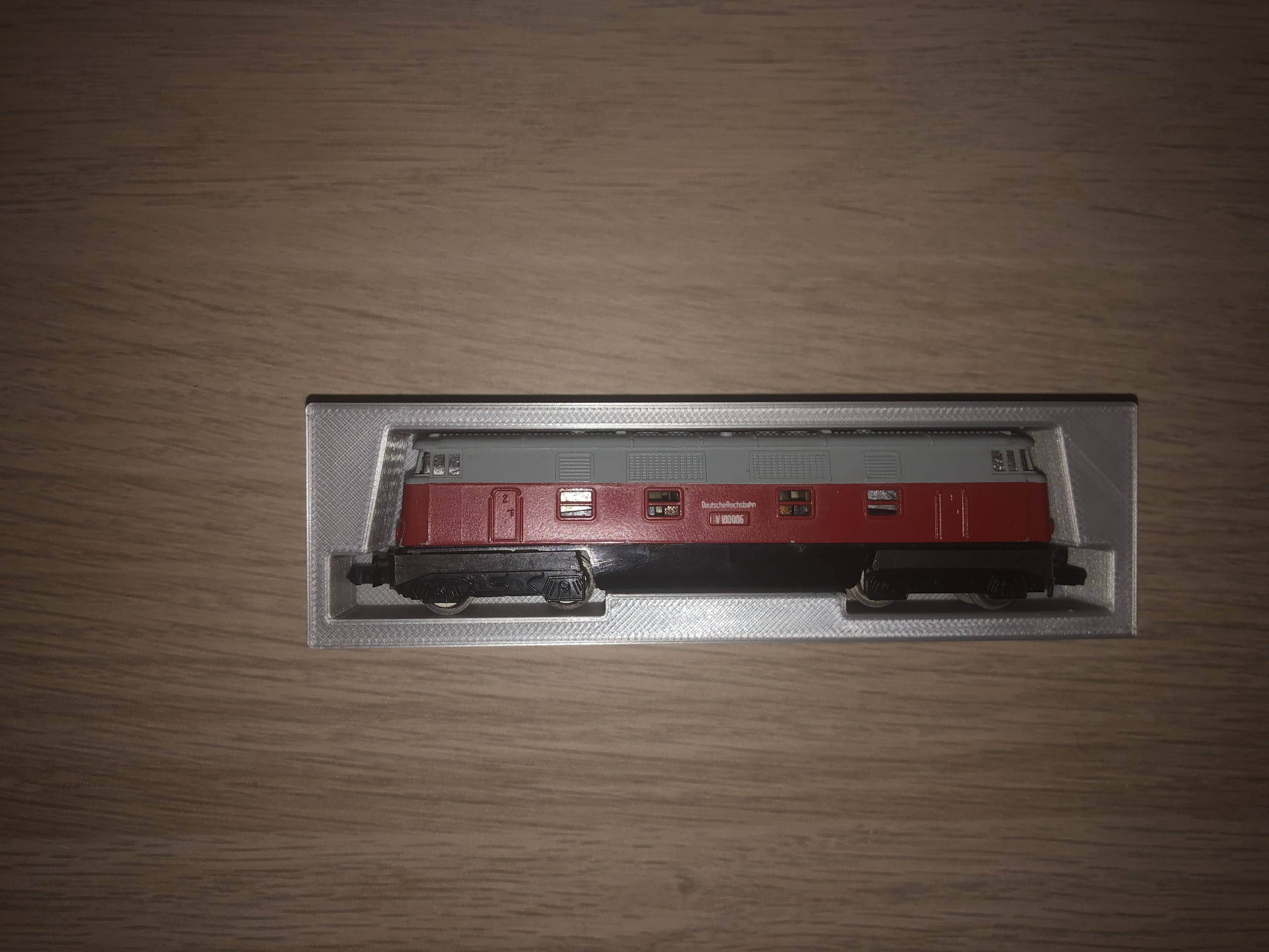 Model train box (scale N)
