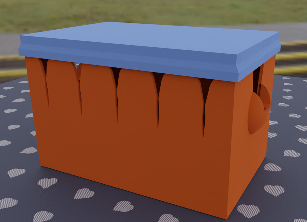 Electric wire spools box by fab, Download free STL model