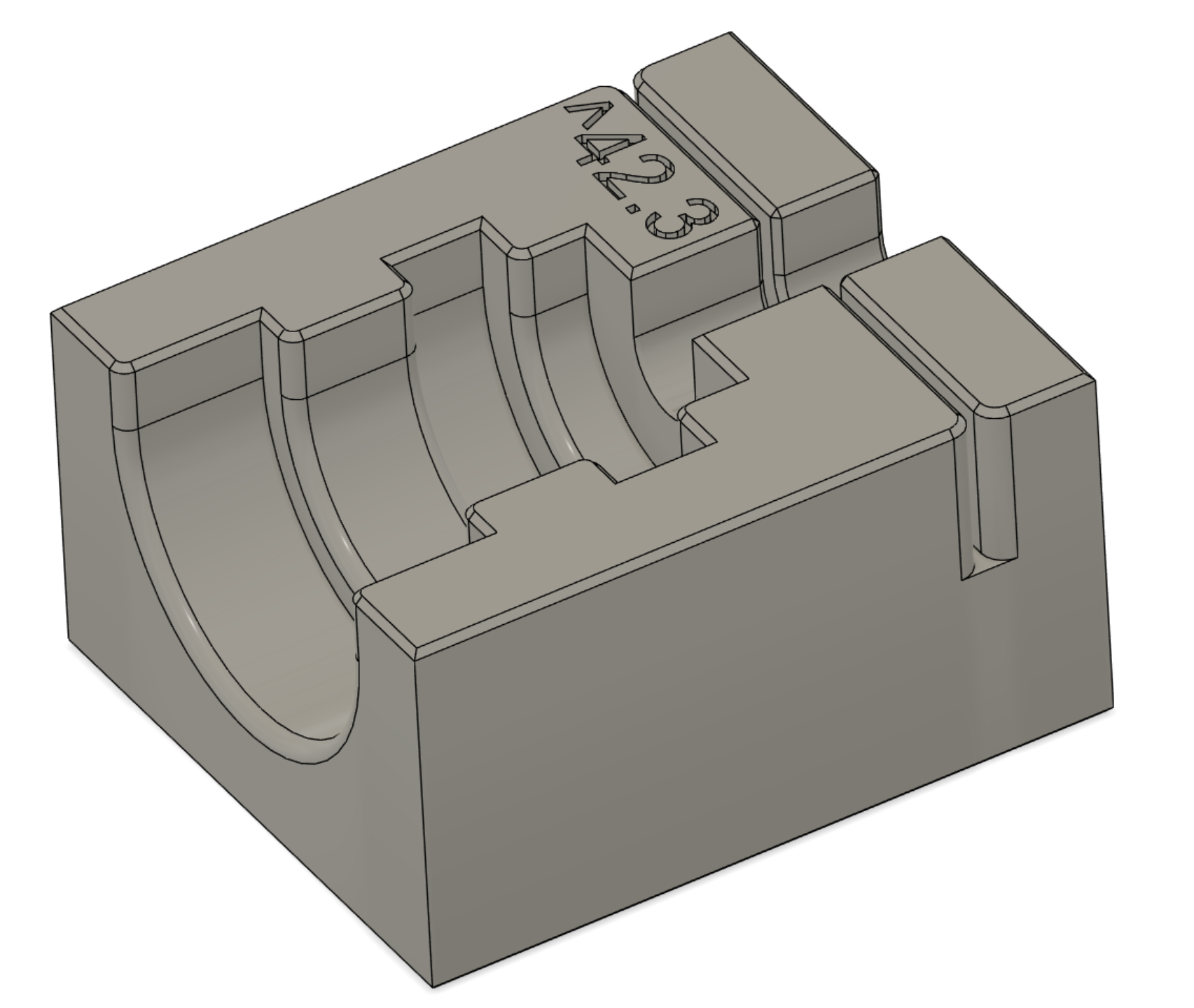 42.3mm PTFE cutter (MK3S+ remix)