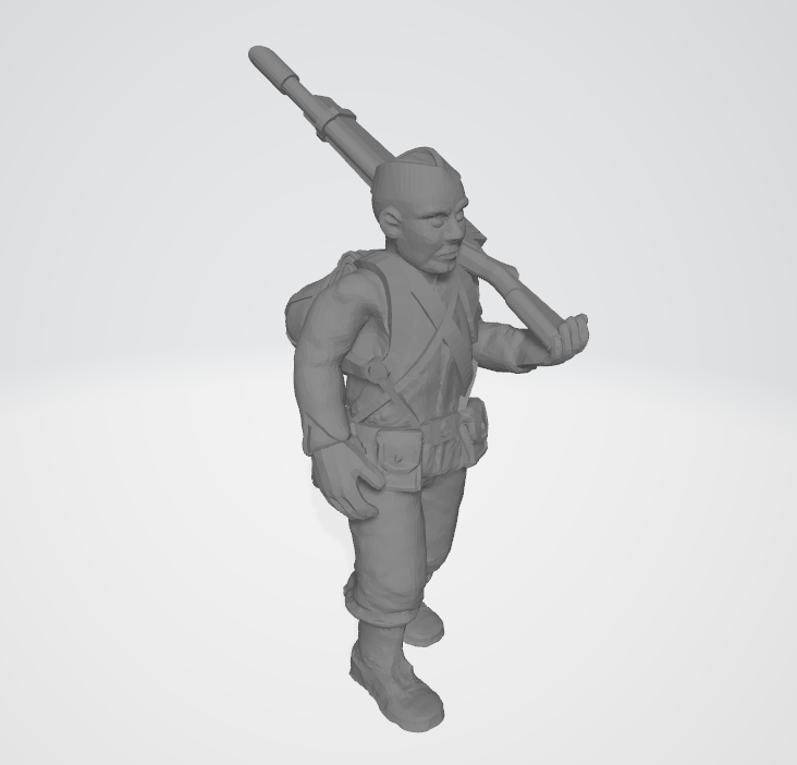 Veldtland infantry moving