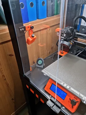 Holder ESP32CAM box for Ikea Lack