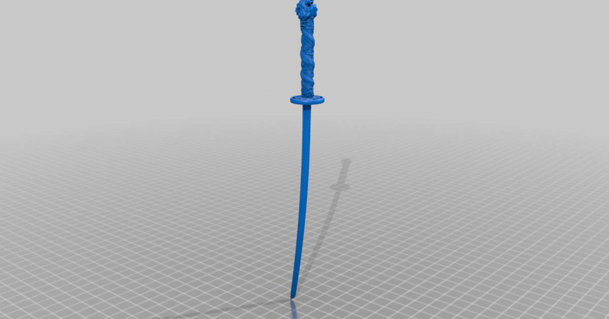 Rebuilt Ramirez Katana by Horror- | Download free STL model ...