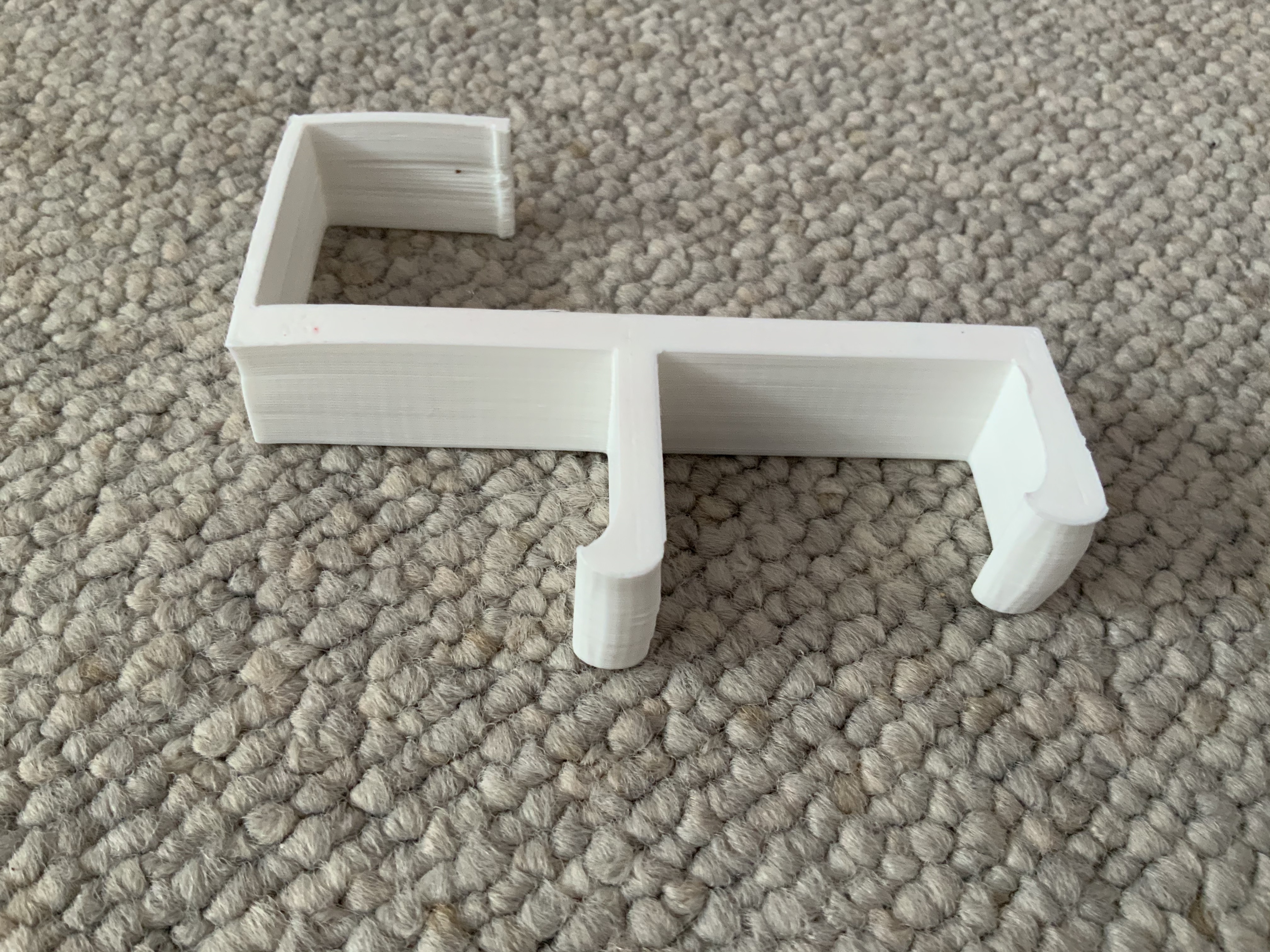 Miniatura 3 do modelo 3D Door double hook