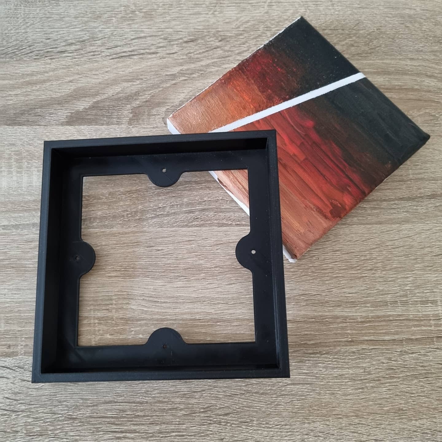 Paint/picture frame (floating effect)