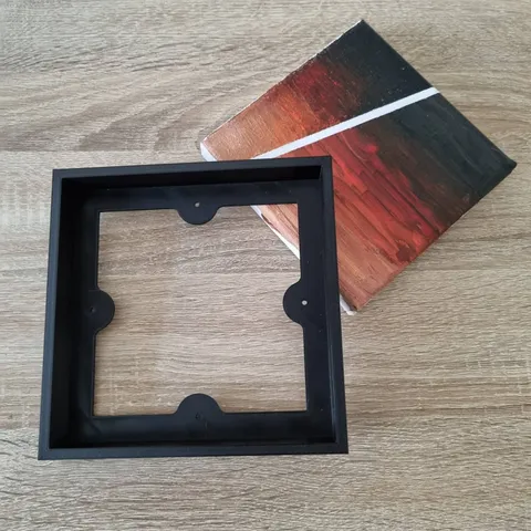 Paint/picture frame (floating effect)
