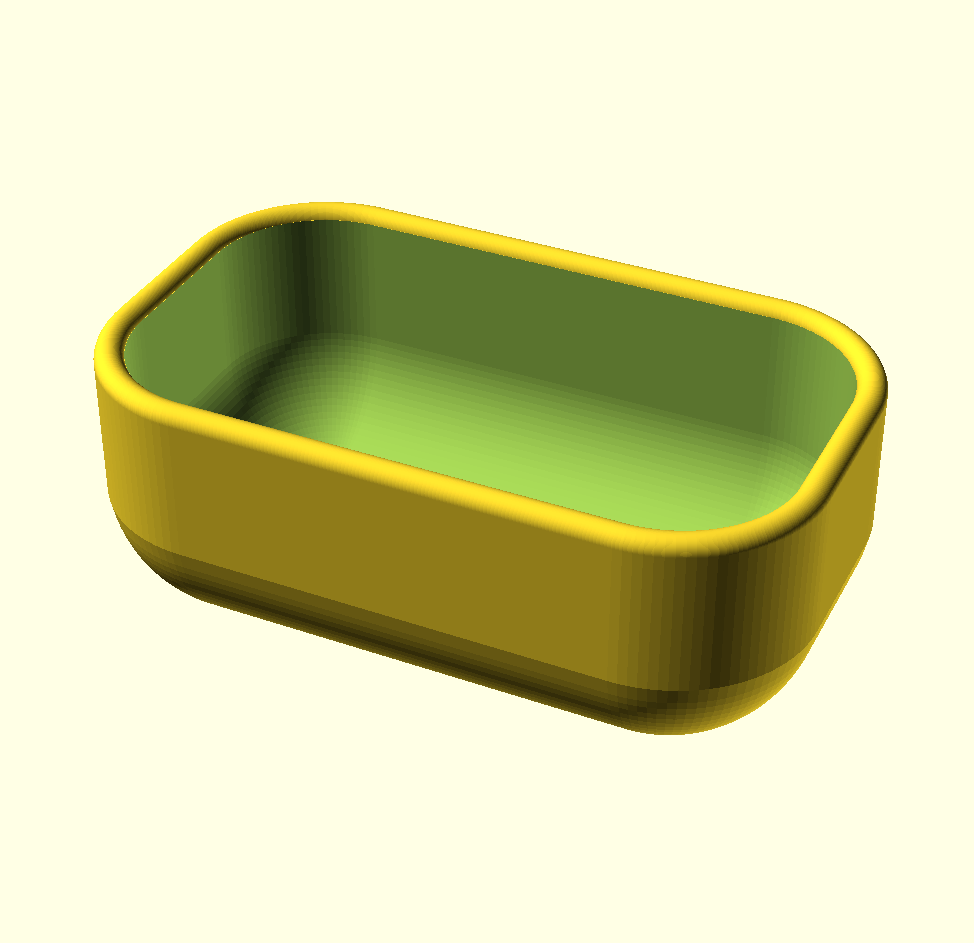 Miniatura 2 do modelo 3D Rounded box