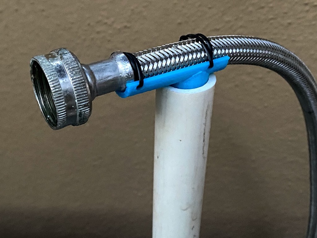 Pvc pipe insert to attach a hose by plun Download free STL model