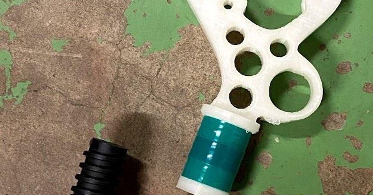 Rock Climbing Stick Clip with painter pole threads by plun Download