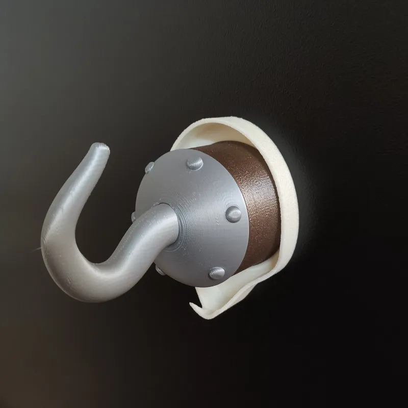 3D Printable Captain Hooks' Hook by Frederico David Sena