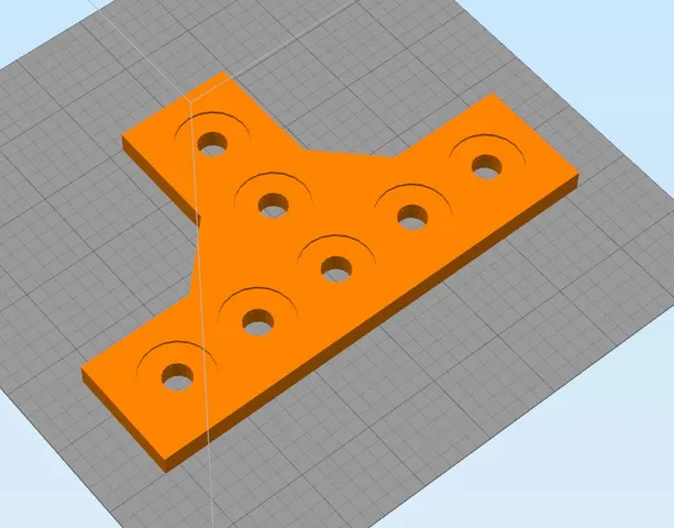 T Bracket for 4040 aluminum extrusions