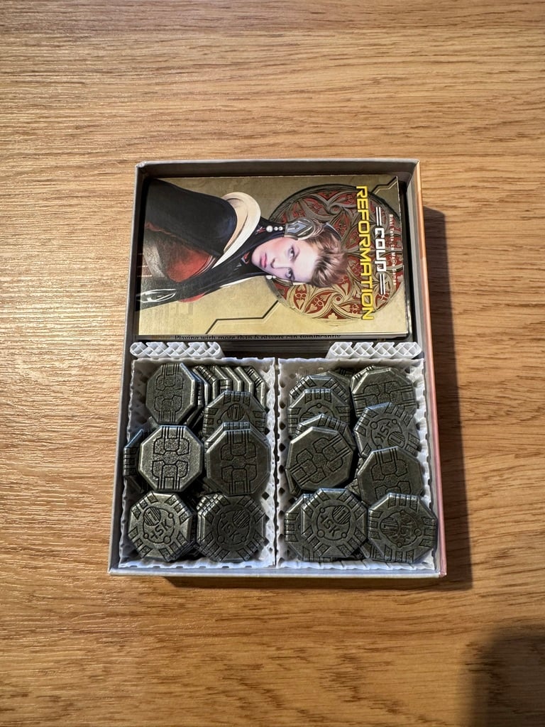 Coup Insert (Metal Coins)