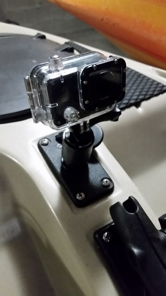 Pivoting Compact Scotty GoPro Mount