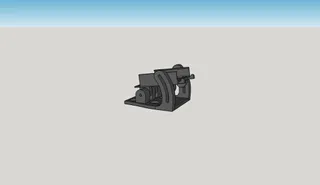 Adjustable Mobius Mount for Tricopter