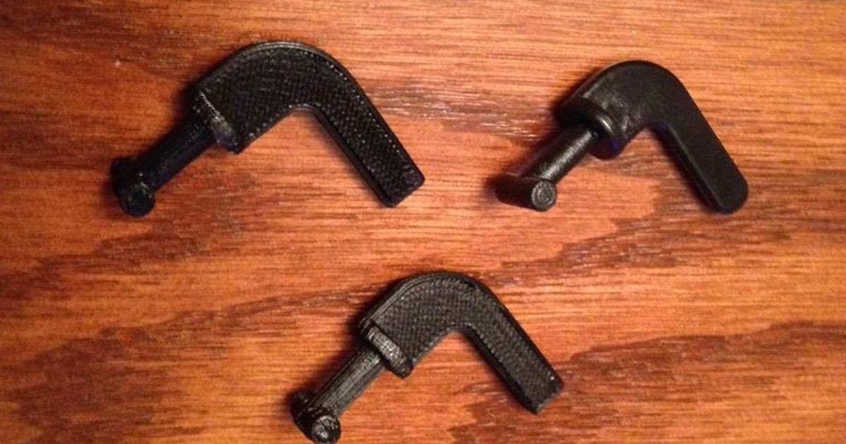 Remington Pet Crate Latch by hotbrass2005 Download free STL model