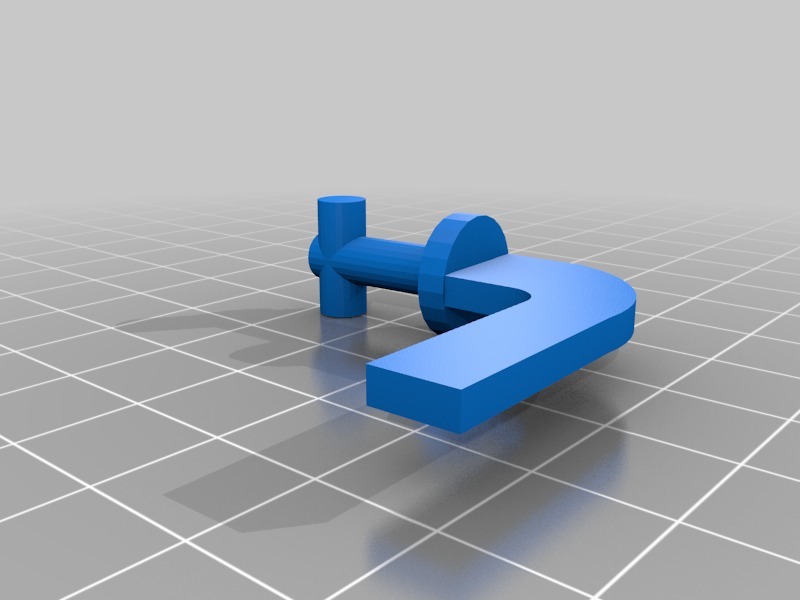 View of Remington Pet Crate Latch by hotbrass2005 | Download free STL model ...