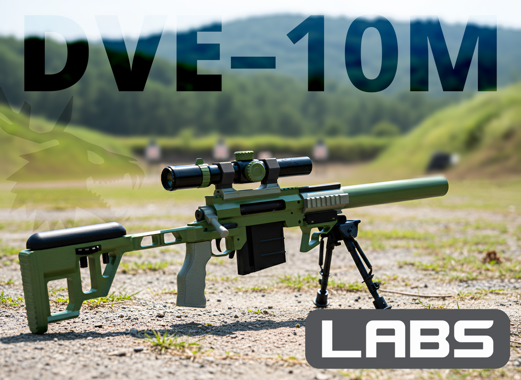 DVE-10M - Toy rifle project, FREE for editing (STL+STEP Included)