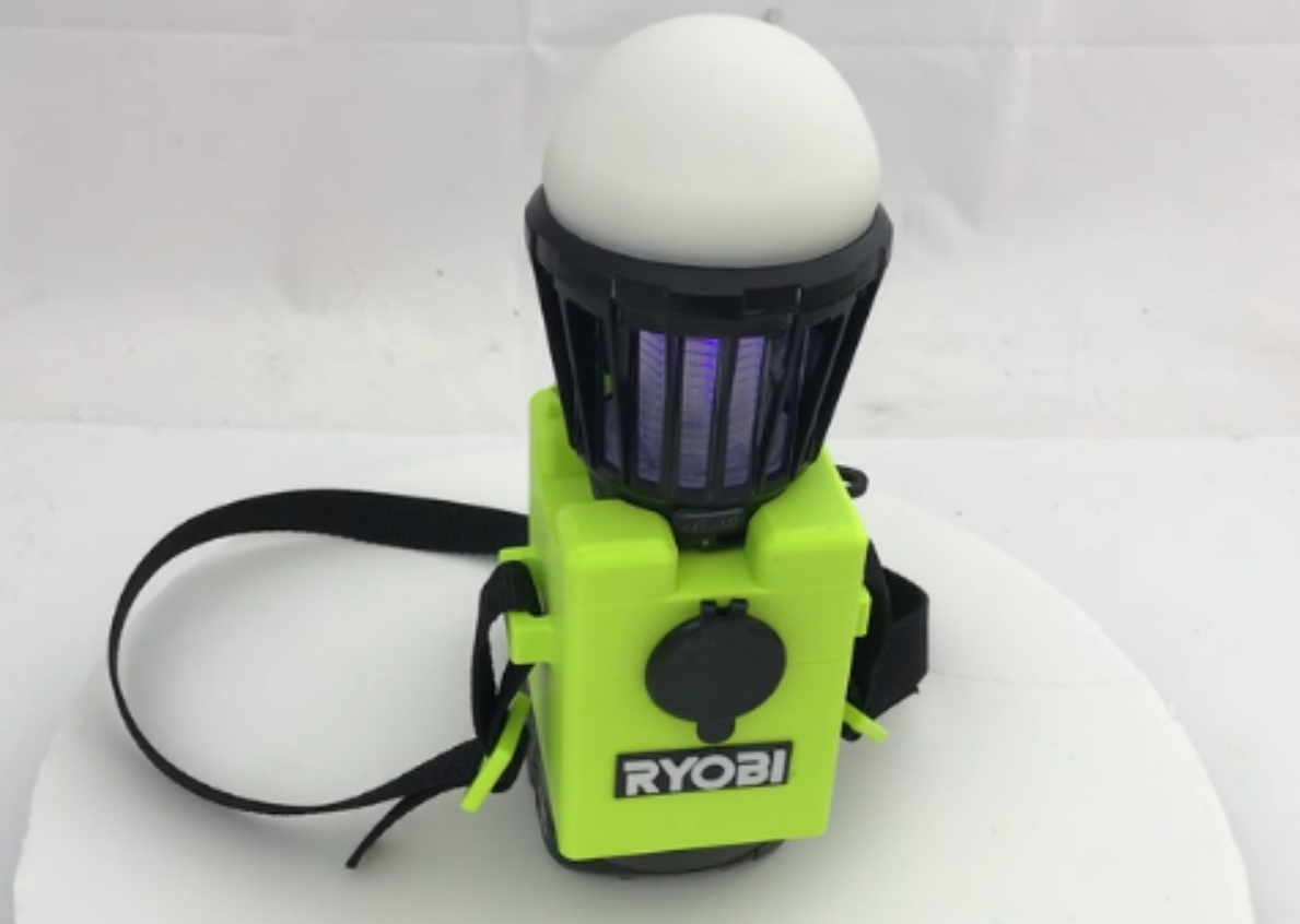 RYOBI 18V Bug Zapper, LED Light, and USB Charger