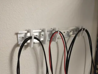 Din Rail mounted Tape dispenser - updated by NotLikeALeafOnTheWind