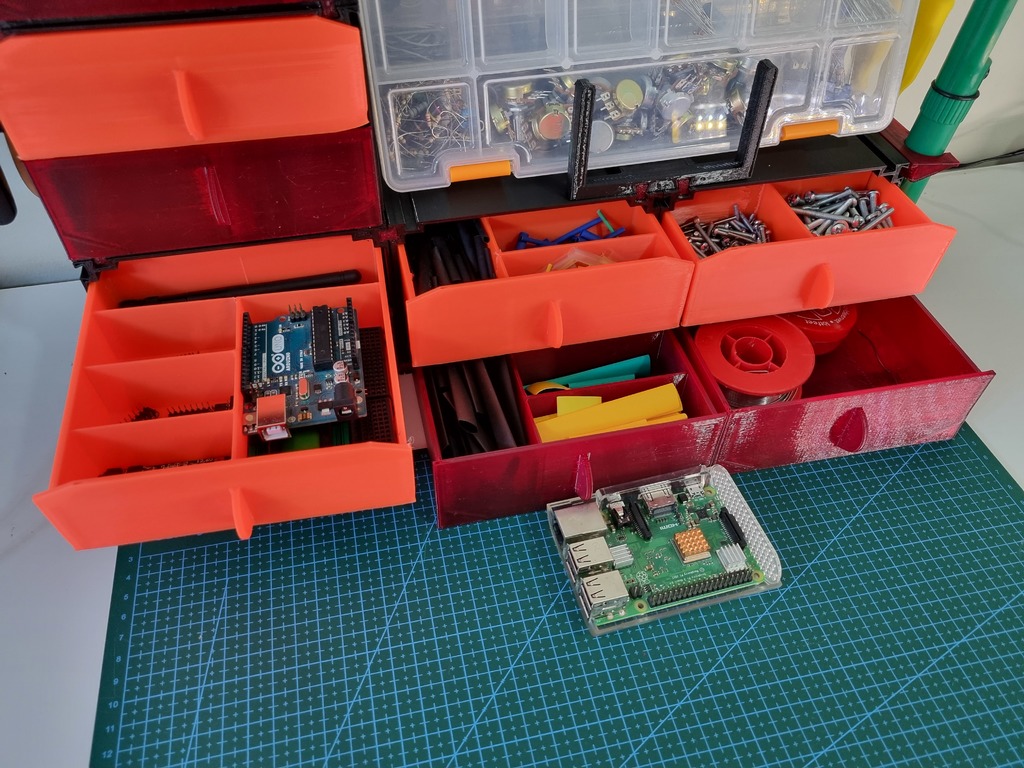 Miniatura 3 do modelo 3D Big Stackable Drawer
