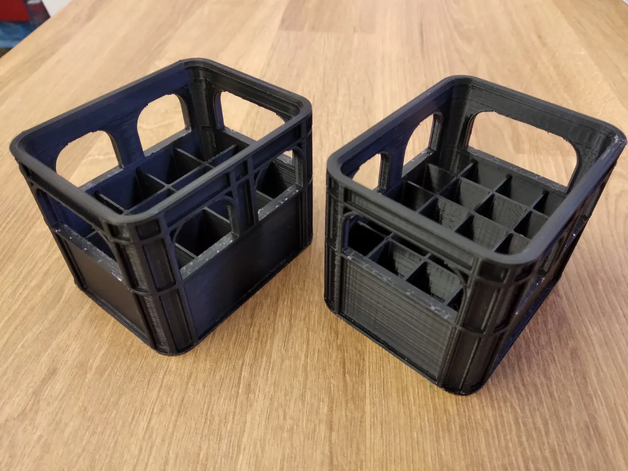 4Pcs Beer Crate Battery Holder Storage Box Suitable for AA/AAA/9V/18650  Battery