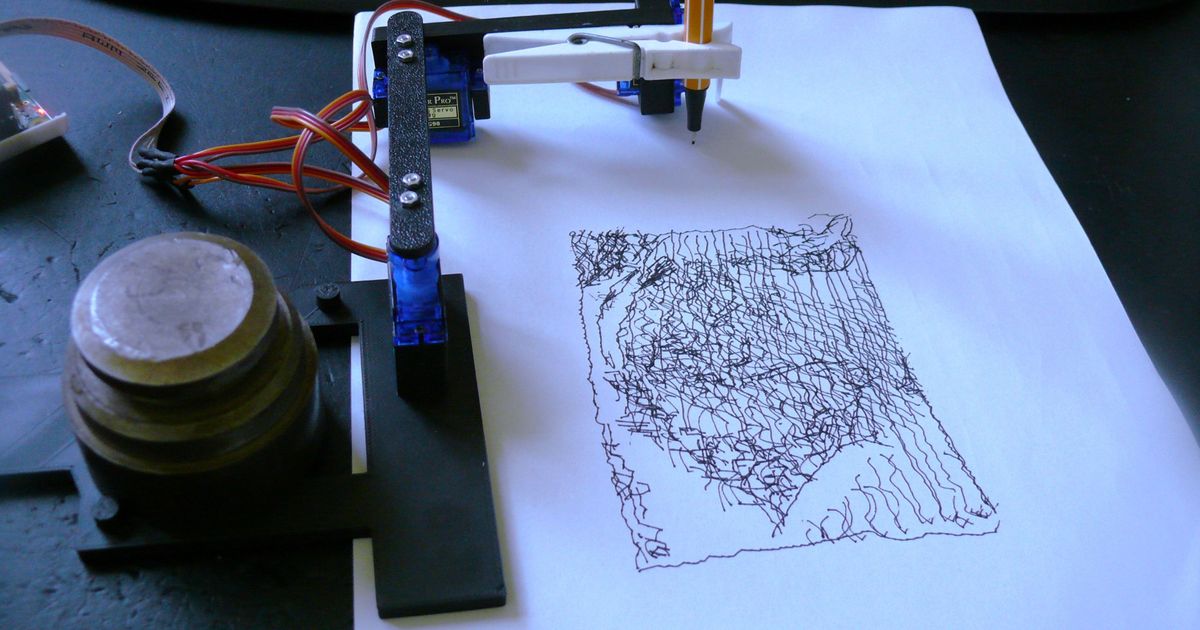 Simple Plotter by werz 99 | Download free STL model | Printables.com