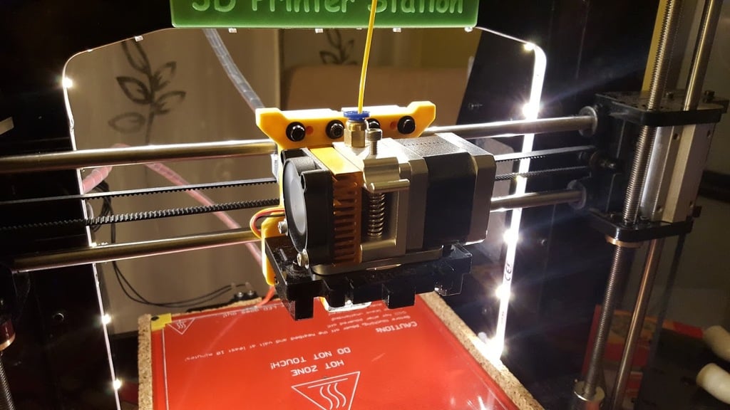 New back extruder carriage for Geeetech Prusa I3X