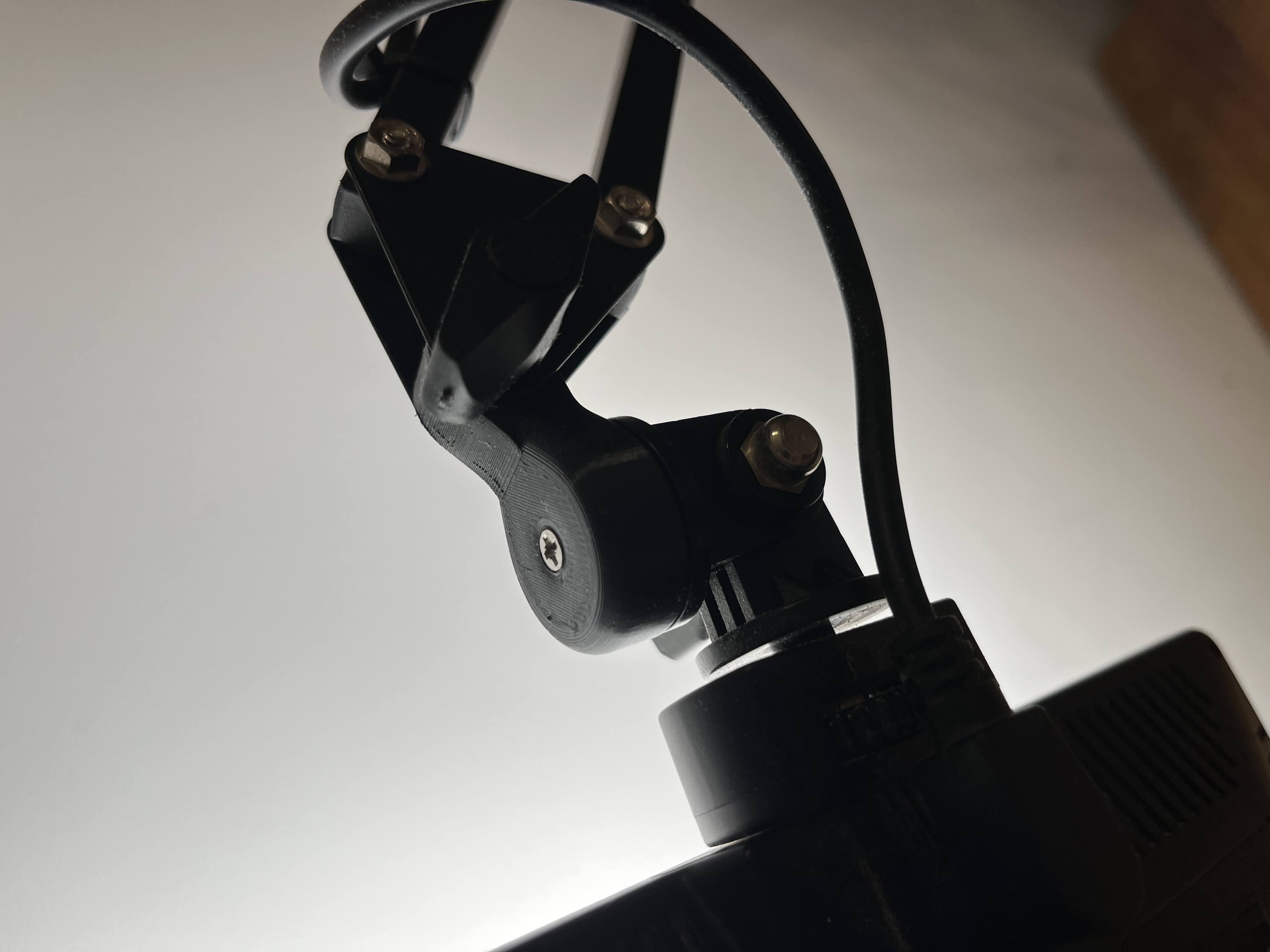 Viltrox L116T LED Panel to Microphone Stand Adapter