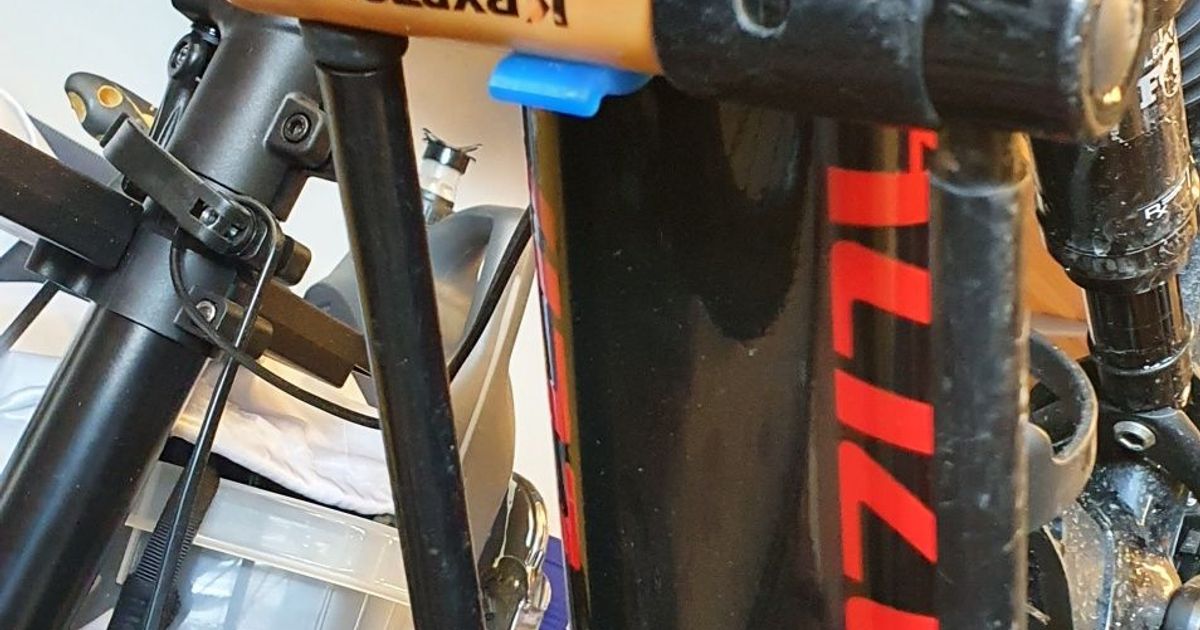 Kryptonite lock mount by Janne Download free STL model